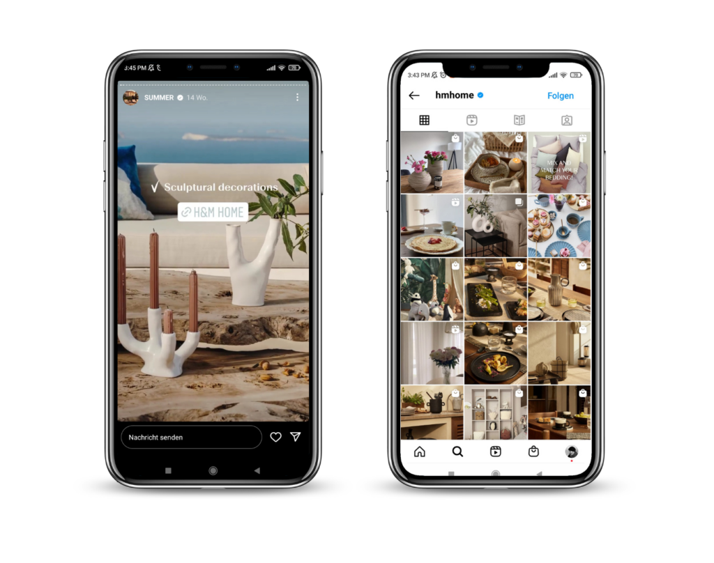 Instagram Shop einrichten - Produktvideo mit Produktmarkierung