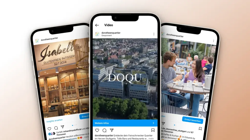 Dorotheen Quartier Case Study Mockup