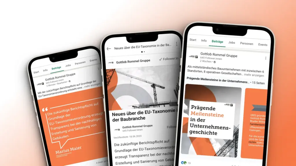 Gottlob Rommel LinedIn Content