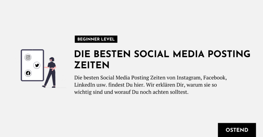 perfekte Social Media Posting Zeiten