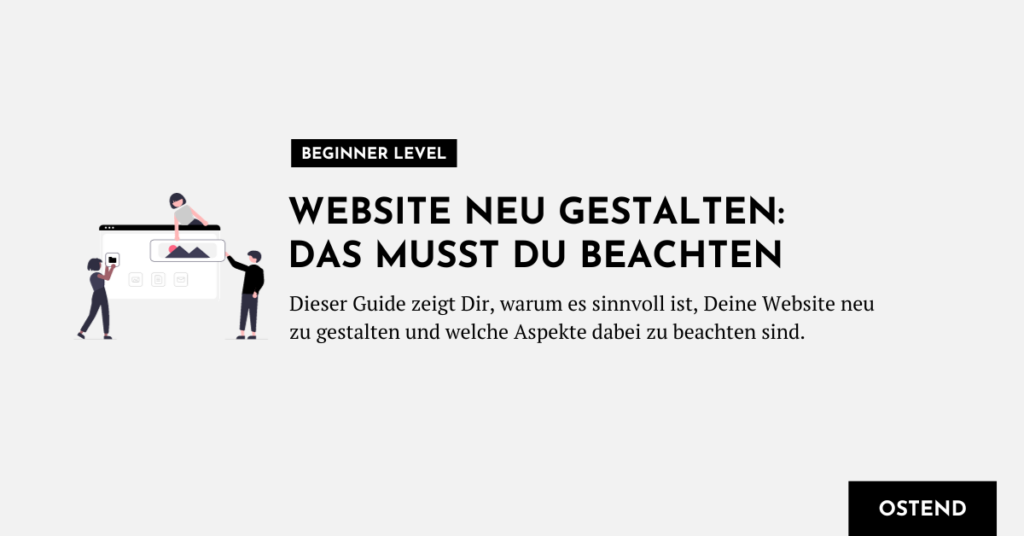Website neu gestalten Ratgeber