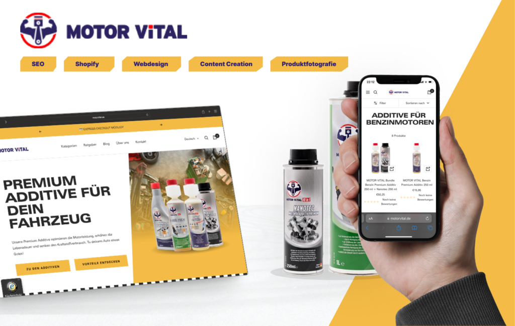 Motorvital Shopify Case Study Thumbnail