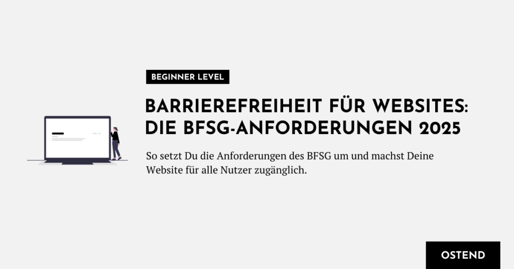 Titelbild Blogbeitrag BFSG