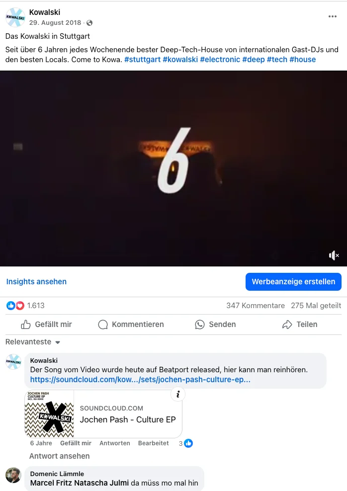 Kowalski Social Proof Meta Ad