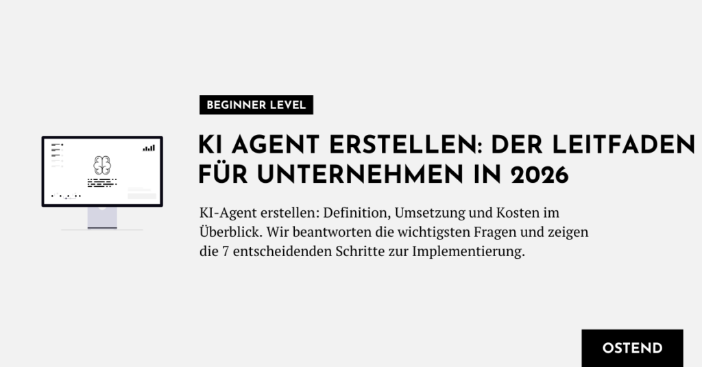 Ki Agent erstellen in 2026