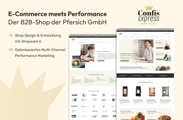Entwicklung eines Shopware Shops für Confis Express